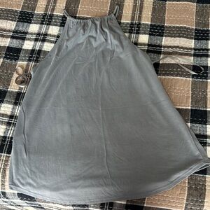 Gray Sleeveless Top